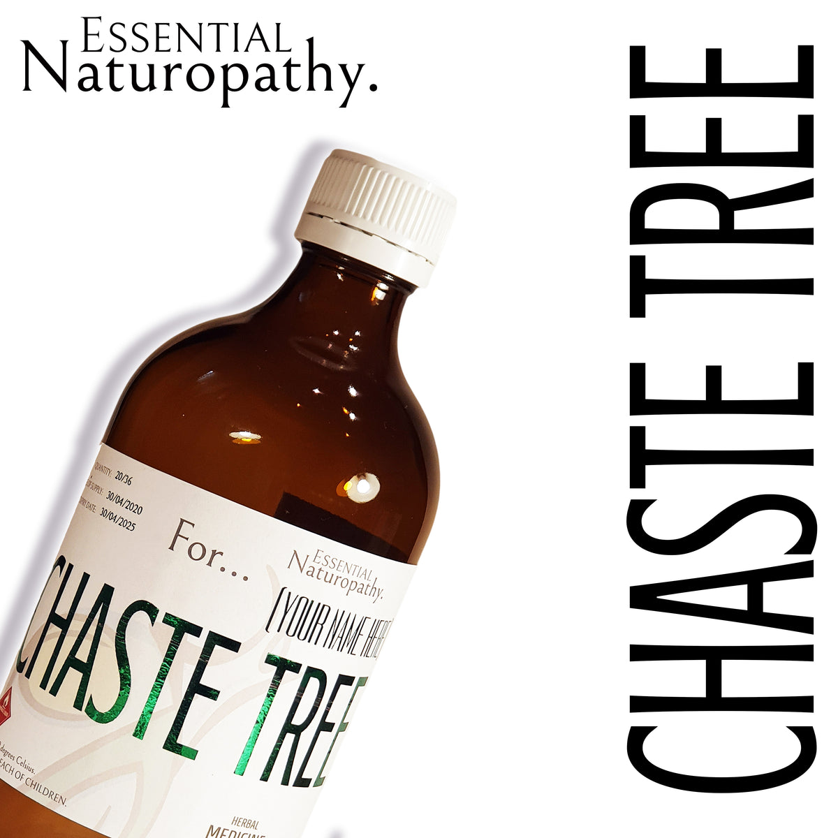 Organic Chaste Tree Tincture Essential Naturopathy