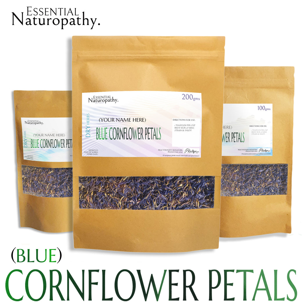 Cornflower Blue Petal Tea - Wildcrafted