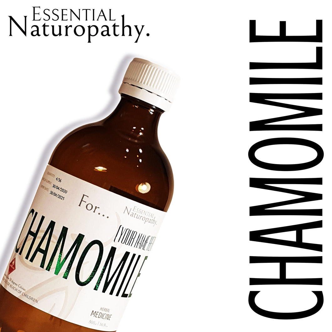 Organic Chamomile Herbal Tincture