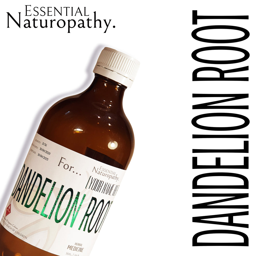 Organic Dandelion Root Herbal Tincture