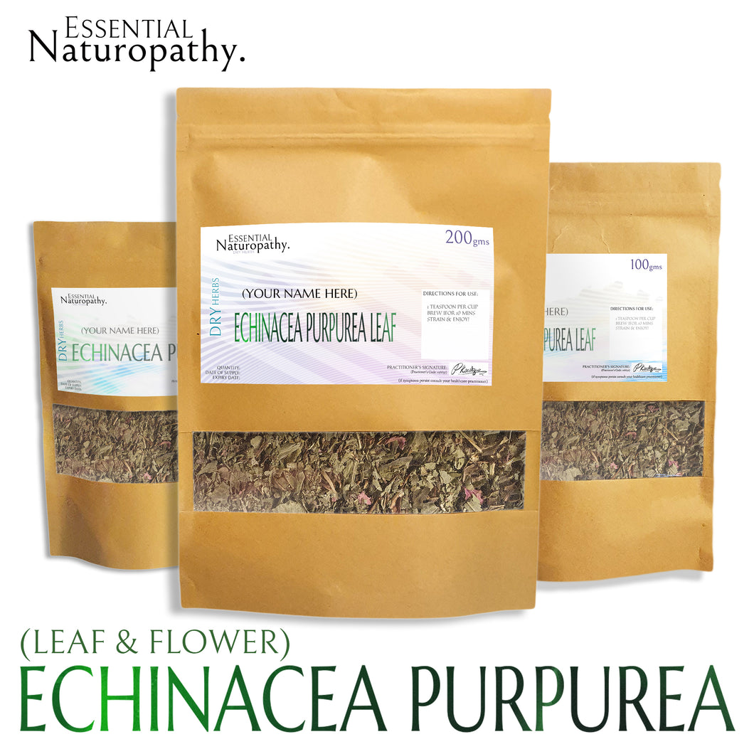 Echinacea Purpurea Leaf & Flower - Organic