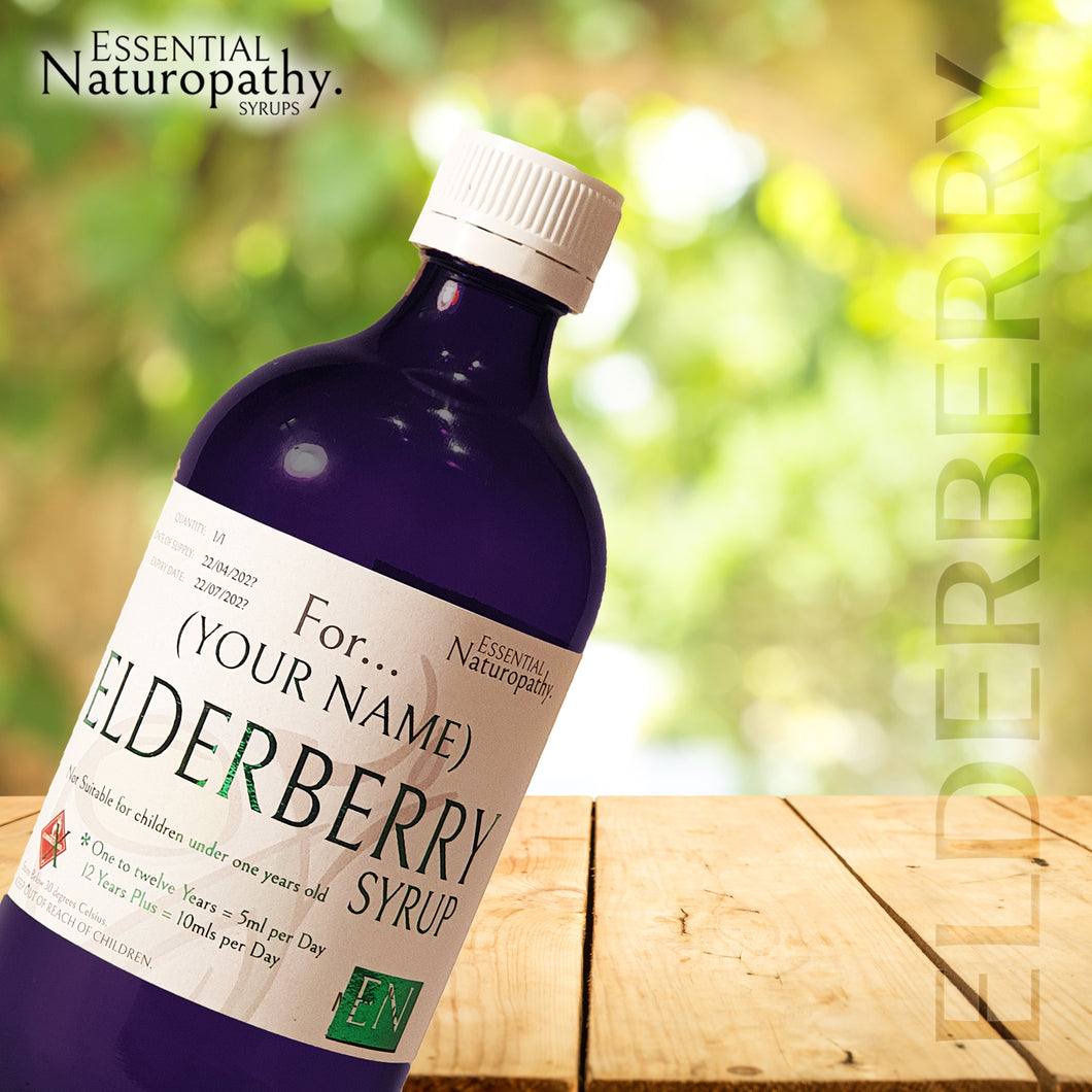 Organic Elderberry Syrup