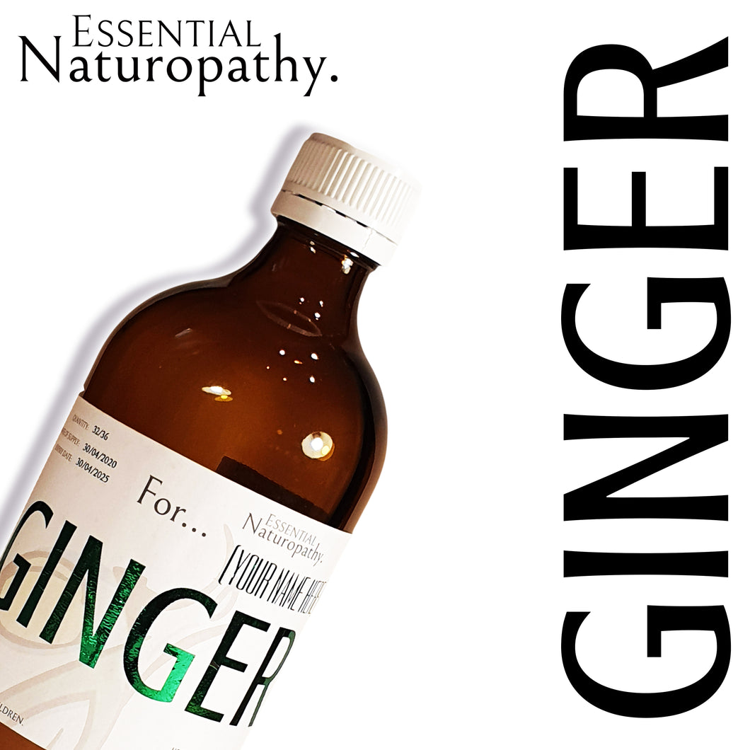 Organic Ginger Herbal Tincture