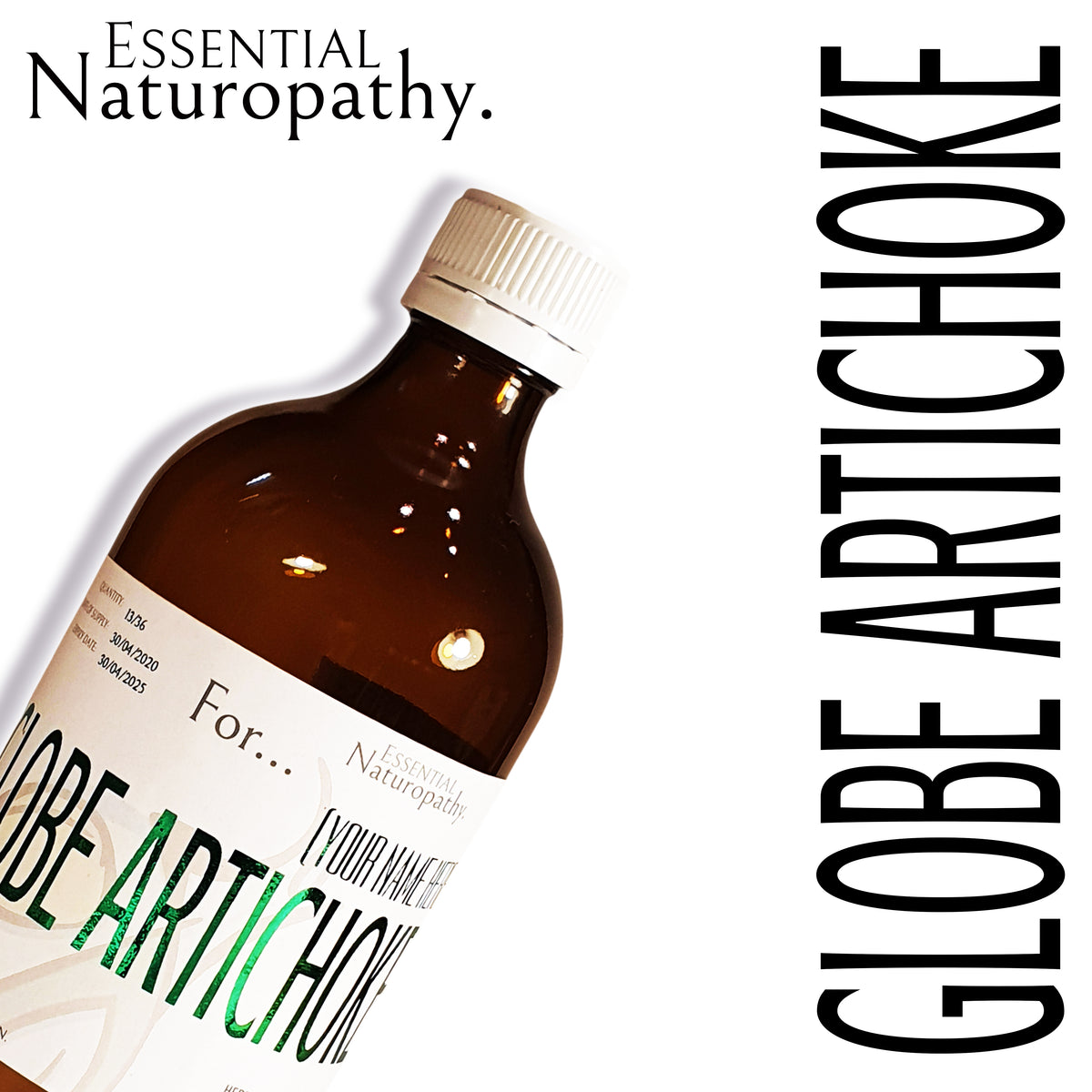 Organic Globe Artichoke Herbal Tincture Essential Naturopathy