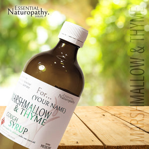 Organic Marshmallow & Thyme Cough Syrup