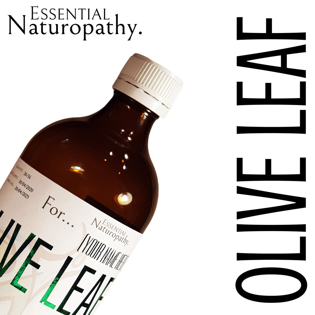 Organic Olive Leaf Herbal Tincture