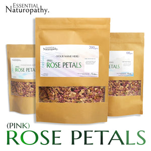 Pink Rose Petals Tea - Certified Organic
