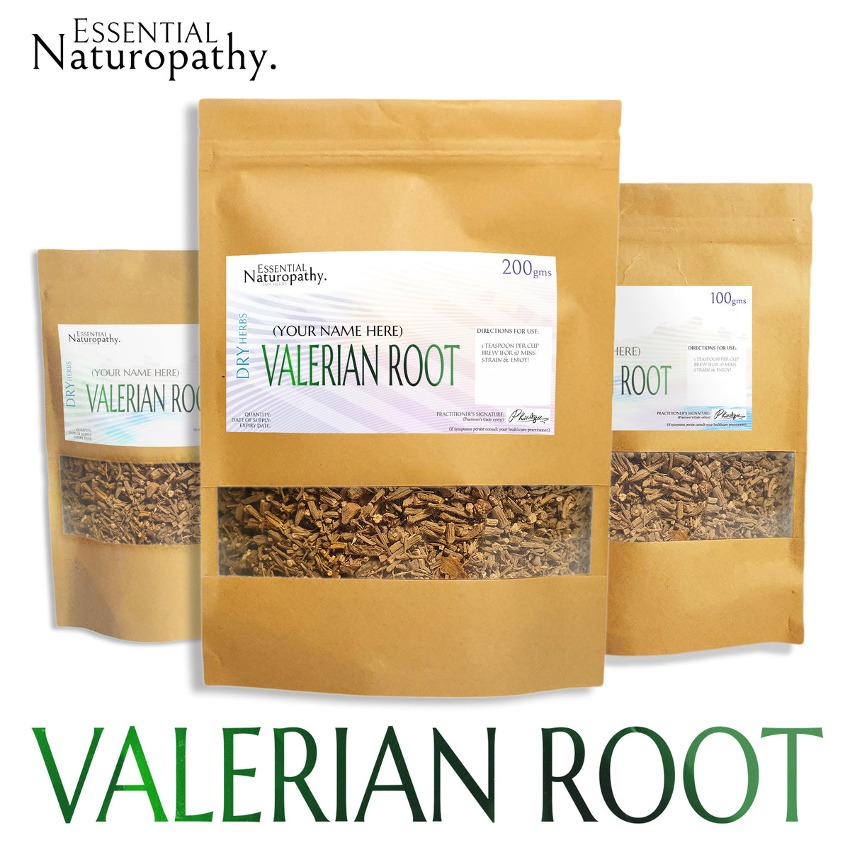 Valerian Root Tea - Organic – Essential Naturopathy