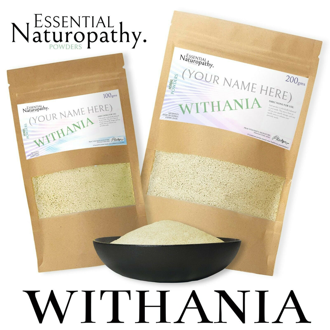 ASHWAGANDHA / WITHANIA ROOT POWDER Certified Organic (Withania Somnifera)PREMIUM