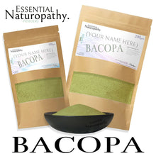 Load image into Gallery viewer, BACOPA / BRAHMI POWDER 100% Certified Organic (Bacopa monnieri) PREMIUM HERB
