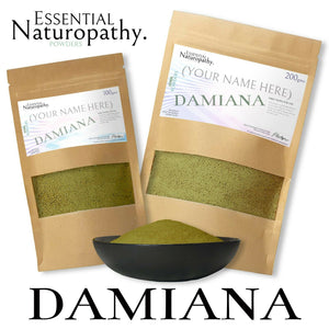 DAMIANA POWDER - Wildcrafted - PREMIUM QUALITY - PURE (Turnera aphrodisiaca)
