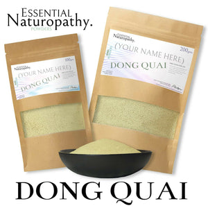 DONG QUAI POWDER 100% Certified Organic (Angelica sinensis) -PURE DONG QUAI ROOT