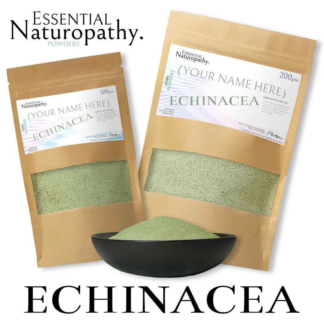 ECHINACEA POWDER 100% Certified Organic (Echinacea purpurea) PREMIUM HERB