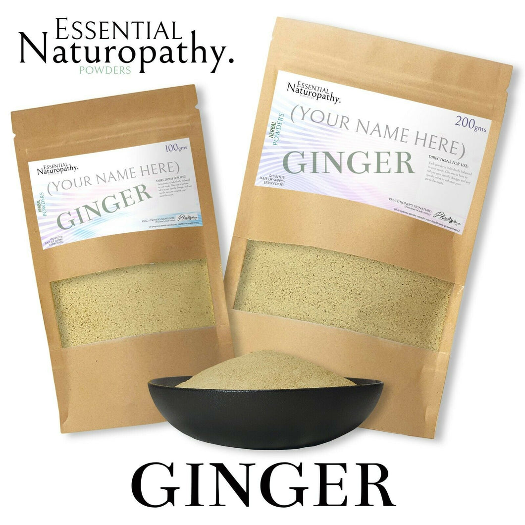 GINGER ROOT POWDER 100% Certified Organic (Zingiber officinale) PREMIUM QUALITY