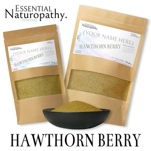 HAWTHORN BERRY POWDER (Crataegus monogyna) PREMIUM - PURE - HERB - Heart Health