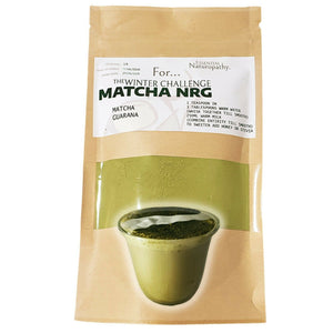 MATCHA LATTE POWDER BLEND with GUARANA 100% Certified Organic PREMIUM GRADE