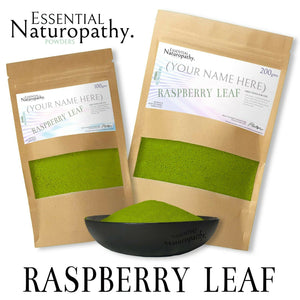 RASPBERRY LEAF POWDER 100% Certified Organic (Rubus idaeus) Pure - Premium Herb