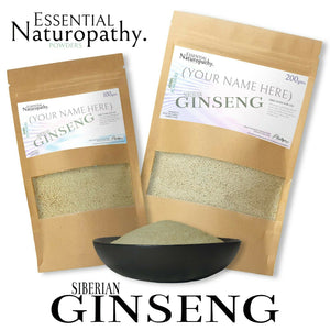 SIBERIAN GINSENG POWDER 100% Certified Organic (Eleutherococcus senticosus)