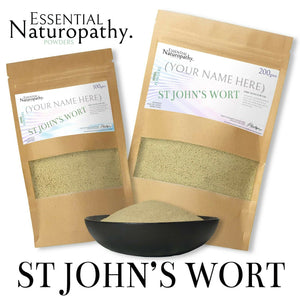 ST JOHNS WORT POWDER 100% Certified Organic (Hypericum perforatum) PREMIUM HERB
