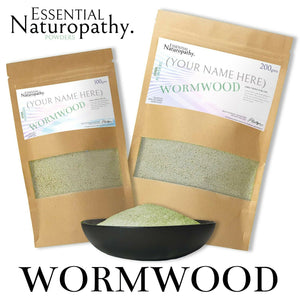 WORMWOOD POWDER 100% Certified Organic (Artemisia absinthium) AUSTRALIAN GROWN